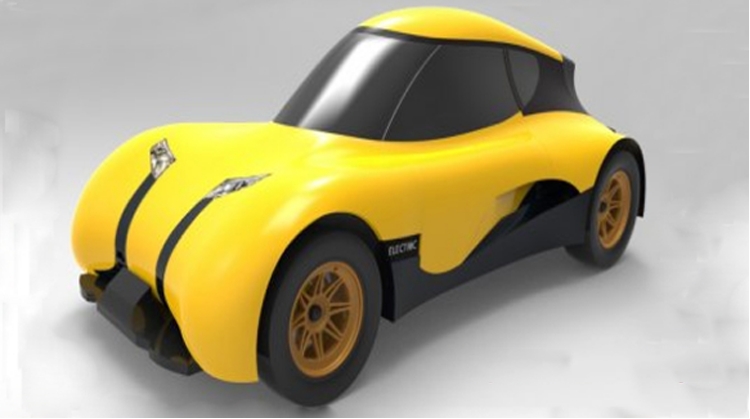 3D打印车模型
